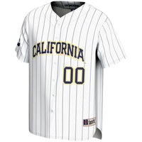 Cal Bears Baseball Jersey, White Sportswear Jersey Shirt, Lightweight Breathable Athletic Jersey, Casual Gift for Men, Style 201141617
