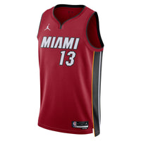 Bam Adebayo Miami Heat Basketball Jersey, Red Swingman Sportswear Jersey Shirt, Sleeveless Athletic Tank Jersey, Casual Gift for Men