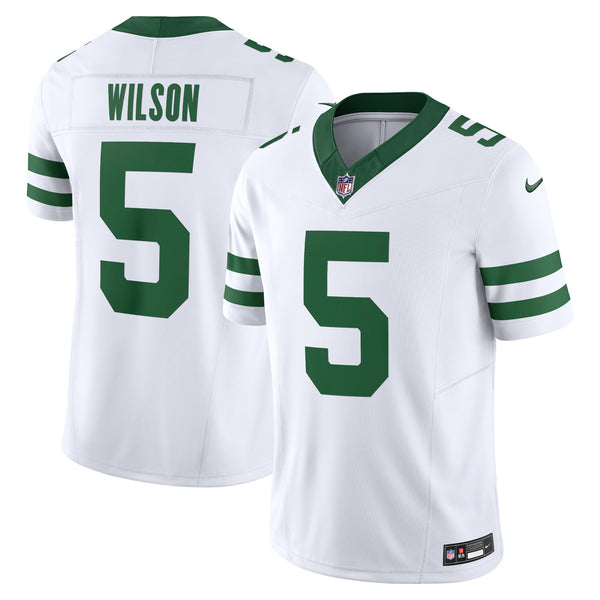 New York Jets Garrett Wilson Legacy White Limited Jersey
