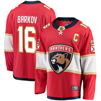 Aleksander Barkov Florida Panthers Hockey Jersey, Sportswear Jersey Shirt, Long Sleeve Hockey Jersey, Casual Gift for Men, Style 200340947