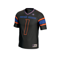 Boise State Broncos Football Jersey, Black Sportswear Jersey Shirt, Lightweight Breathable Athletic Jersey, Casual Gift for Men, Style 203579793