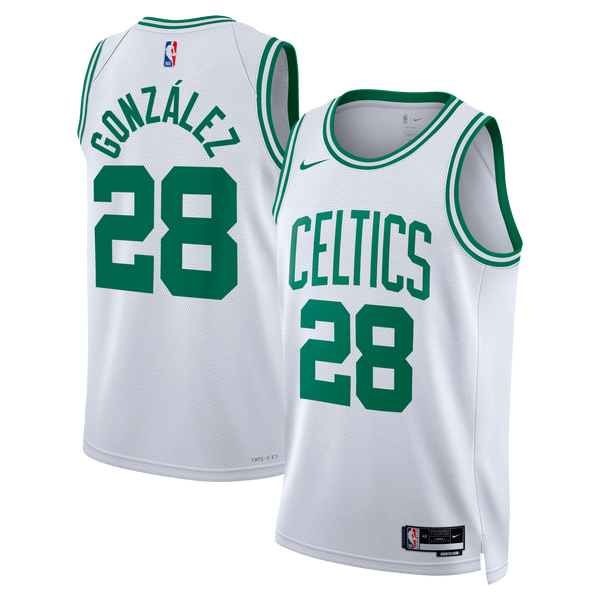 Boston Celtics Association Edition Swingman Jersey - White - Hugo González
