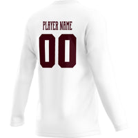 Texas A&M Aggies Volleyball Jersey, White Lightweight Sportswear Jersey Shirt, Lightweight Breathable Athletic Jersey, Casual Gift for Men