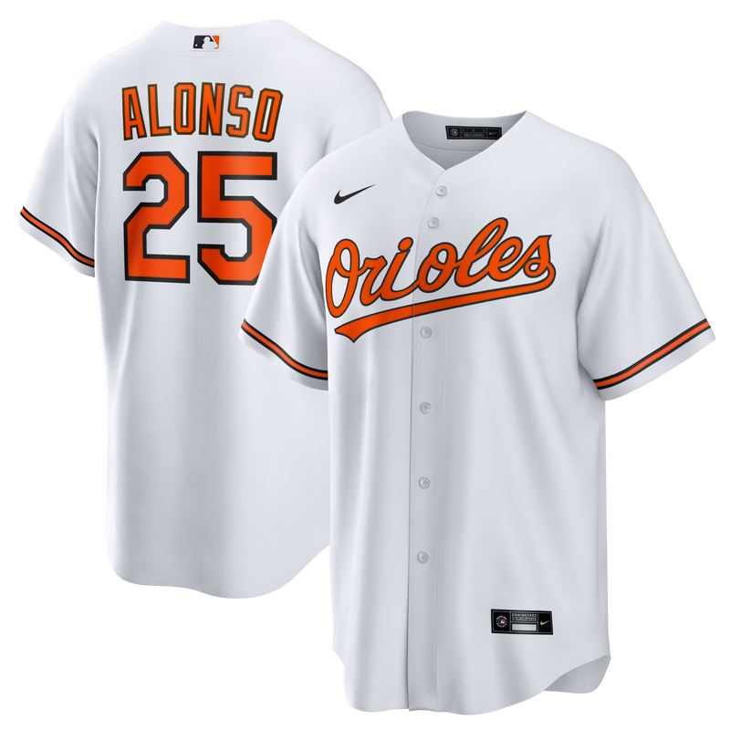 Pete Alonso Baltimore Orioles Baseball Jersey, White Sportswear Jersey Shirt, Lightweight Breathable Athletic Jersey, Casual Gift for Men