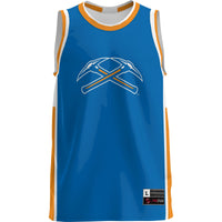 Wisconsin-Platteville Pioneers Basketball Jersey, Blue Lightweight Sportswear Jersey Shirt, Sleeveless Athletic Tank Jersey, Casual Gift for Men