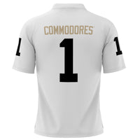 Vanderbilt Commodores Football Jersey, Sportswear Jersey Shirt, Lightweight Breathable Athletic Jersey, Casual Gift for Men, Style 200724651