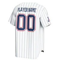 Arizona Wildcats Baseball Jersey, White Lightweight Sportswear Jersey Shirt, Lightweight Breathable Athletic Jersey, Casual Gift for Men