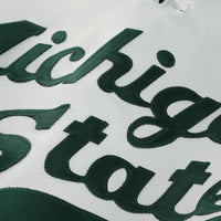 Michigan State Spartans Hockey Jersey, White Replica Home Sportswear Jersey Shirt, Long Sleeve Hockey Sweater Jersey, Casual Gift for Men