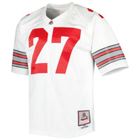 Ohio State Buckeyes Football Jersey, White Authentic Sportswear Jersey Shirt, Lightweight Breathable Athletic Jersey, Casual Gift for Men