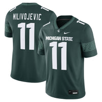 Michigan State Spartans Football Jersey, Sportswear Jersey Shirt, Lightweight Breathable Athletic Jersey, Casual Gift for Men, Style 204338177