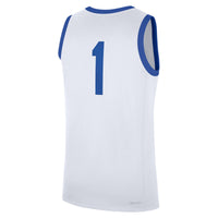 Kentucky Wildcats Football Jersey, White Replica Home Sportswear Jersey Shirt, Lightweight Breathable Athletic Jersey, Casual Gift for Men