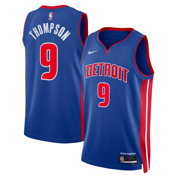 Detroit Pistons Icon Edition Swingman Jersey - Blue - Ausar Thompson