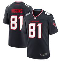 Jayden Higgins Houston Texans Football Jersey, Navy Game Sportswear Jersey Shirt, Lightweight Breathable Athletic Jersey, Casual Gift for Men