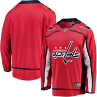 Washington Capitals Hockey Jersey, Red Breakaway Home Sportswear Jersey Shirt, Long Sleeve Hockey Sweater Jersey, Casual Gift for Men