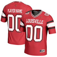 Louisville Cardinals Football Jersey, Red Sportswear Jersey Shirt, Lightweight Breathable Athletic Jersey, Casual Gift for Men, Style 200594282