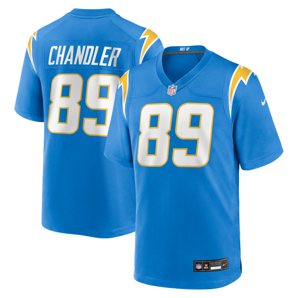 Los Angeles Chargers Wes Chandler Powder Blue Retired Player Jersey