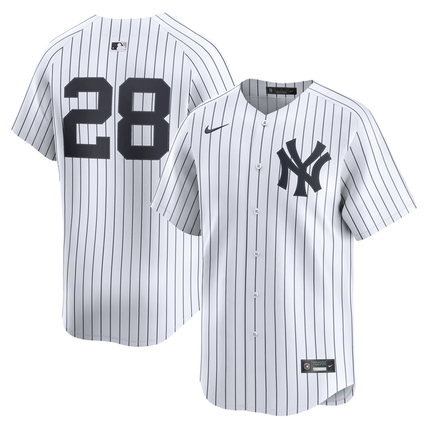 New York Yankees Austin Wells White Home Limited Player Jersey
