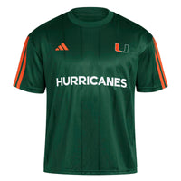 Miami Hurricanes Soccer Jersey, Green Fashion Sportswear Jersey Shirt, Lightweight Breathable Athletic Jersey, Casual Gift for Men