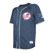 New York Yankees Baseball Jersey, Navy Fashion Sportswear Jersey Shirt, Lightweight Breathable Athletic Jersey, Casual Gift for Men
