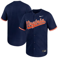 Virginia Cavaliers Baseball Jersey, Navy Limited Sportswear Jersey Shirt, Lightweight Breathable Athletic Jersey, Casual Gift for Men