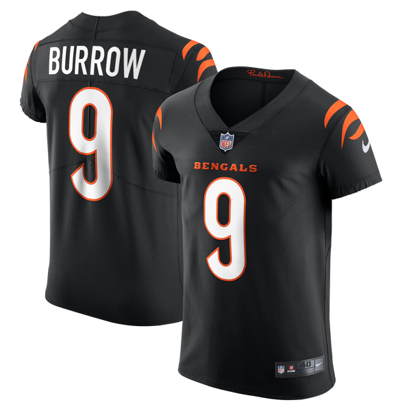 Cincinnati Bengals Joe Burrow Black Elite Jersey