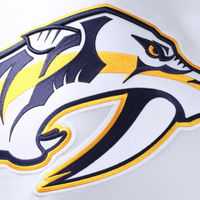 Nashville Predators Hockey Jersey, White Authentic Away Sportswear Jersey Shirt, Long Sleeve Hockey Sweater Jersey, Casual Gift for Men