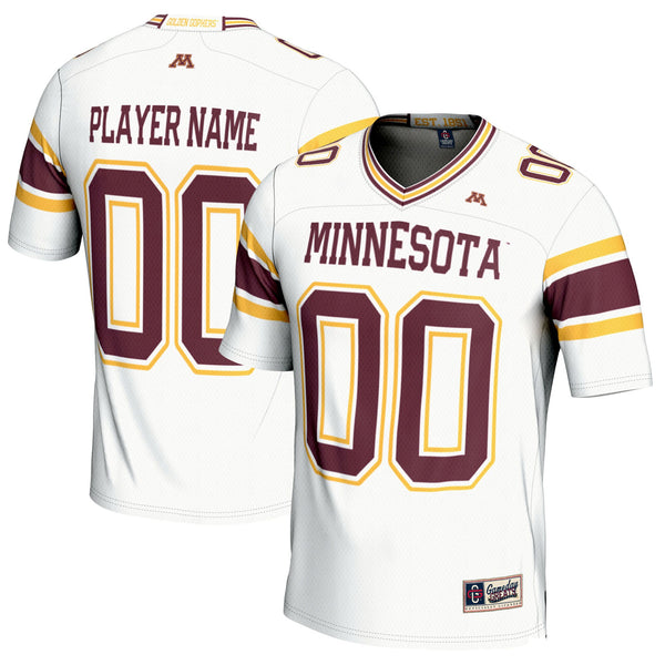 Minnesota Golden Gophers NIL Pick-A-Player Football Jersey – White