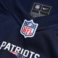 A.J. Brown New England Patriots Football Jersey, Navy Game Sportswear Jersey Shirt, Lightweight Breathable Athletic Jersey, Casual Gift for Men