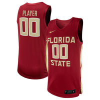 Florida State Seminoles Basketball Jersey, Garnet Replica Sportswear Jersey Shirt, Sleeveless Athletic Tank Jersey, Casual Gift for Men