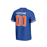 Boise State Broncos Softball Jersey, Royal Fashion Sportswear Jersey Shirt, Lightweight Breathable Athletic Jersey, Casual Gift for Men