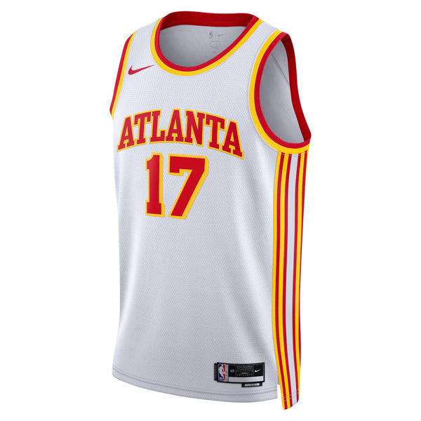 Atlanta Hawks Association Edition Swingman Jersey - White - Onyeka Okongwu