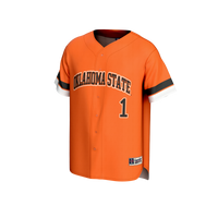 Oklahoma State Cowboys Baseball Jersey, Sportswear Jersey Shirt, Lightweight Breathable Athletic Jersey, Casual Gift for Men, Style 202415300