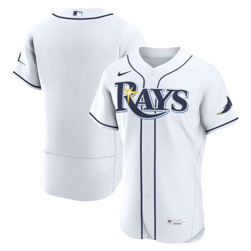 Tampa Bay Rays Baseball Jersey, White Sportswear Jersey Shirt, Lightweight Breathable Athletic Jersey, Casual Gift for Men, Style 2001453072