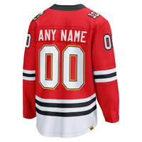 Chicago Blackhawks Hockey Jersey, Red Breakaway Sportswear Jersey Shirt, Long Sleeve Hockey Sweater Jersey, Casual Gift for Men, Style 203376753