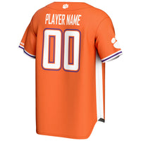 Clemson Tigers Baseball Jersey, Orange Lightweight Sportswear Jersey Shirt, Lightweight Breathable Athletic Jersey, Casual Gift for Men