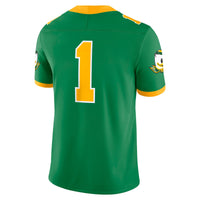 Oregon Ducks Football Jersey, Green Game Alternate Sportswear Jersey Shirt, Lightweight Breathable Athletic Jersey, Casual Gift for Men