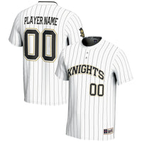 UCF Knights Softball Jersey, White Sportswear Jersey Shirt, Lightweight Breathable Athletic Jersey, Casual Gift for Men, Style 200116300