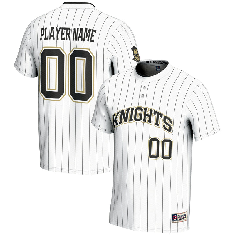 UCF Knights Softball Jersey, White Sportswear Jersey Shirt, Lightweight Breathable Athletic Jersey, Casual Gift for Men, Style 200116300