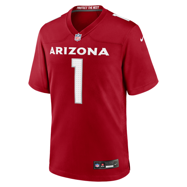 Arizona Cardinals Number 1 Groom Cardinal Game Jersey
