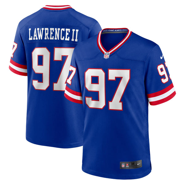 New York Giants Dexter Lawrence Royal Alternate Game Jersey