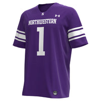 Northwestern Wildcats Football Jersey, Purple Replica Sportswear Jersey Shirt, Lightweight Breathable Athletic Jersey, Casual Gift for Men