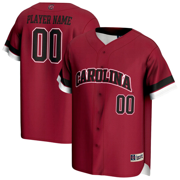 South Carolina Gamecocks NIL Pick-A-Player Lightweight Baseball Jersey - Garnet