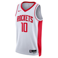Jabari Smith Jr. Houston Rockets Basketball Jersey, White Swingman Sportswear Jersey Shirt, Sleeveless Athletic Tank Jersey, Casual Gift for Men