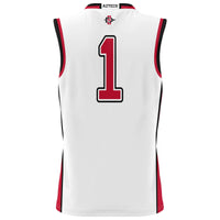 San Diego State Aztecs Basketball Jersey, White Fashion Sportswear Jersey Shirt, Sleeveless Athletic Tank Jersey, Casual Gift for Men