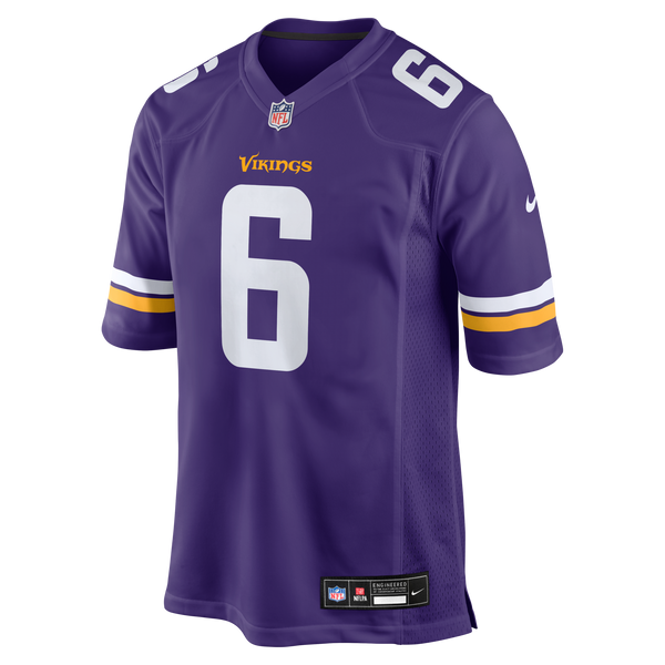 Minnesota Vikings Lewis Cine Purple Game Player Jersey