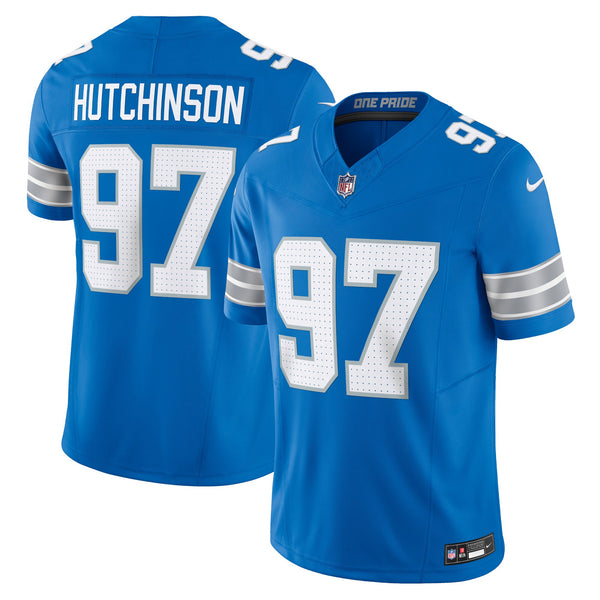 Detroit Lions Aidan Hutchinson Blue Team Limited Jersey
