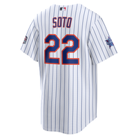 Juan Soto New York Mets Baseball Jersey, White Replica Game Sportswear Jersey Shirt, Lightweight Breathable Athletic Jersey, Casual Gift for Men