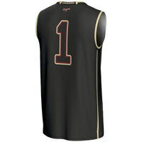 Charleston Cougars Basketball Jersey, Black Sportswear Jersey Shirt, Sleeveless Athletic Tank Jersey, Casual Gift for Men