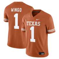 Texas Longhorns Football Jersey, Orange Sportswear Jersey Shirt, Lightweight Breathable Athletic Jersey, Casual Gift for Men, Style 204338179