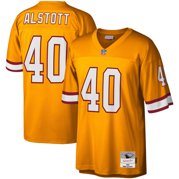 Tampa Bay Buccaneers Mike Alstott Orange Big & Tall 1996 Retired Player Replica Jersey